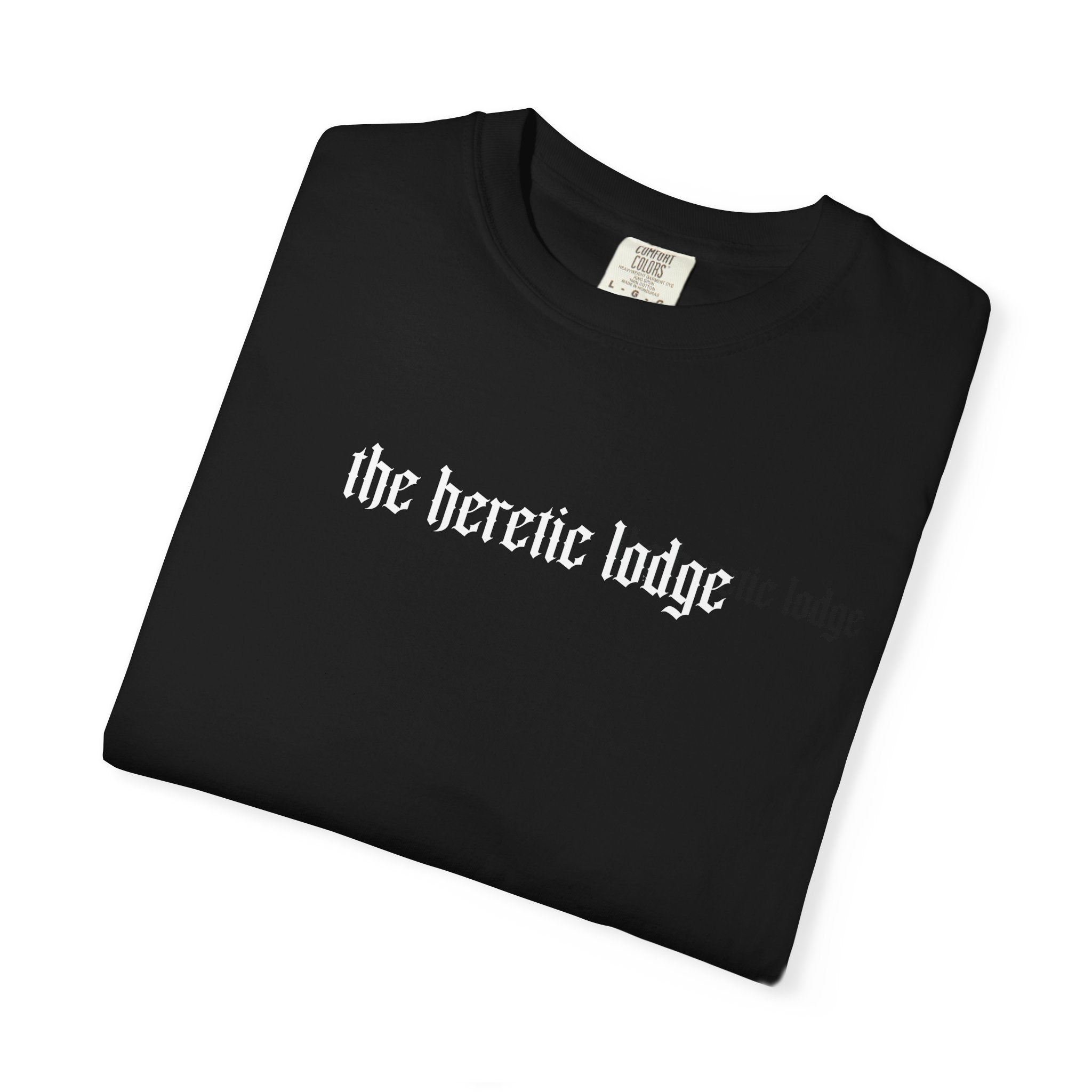 Heretic Lodge Loyalist with Power Swords T shirt